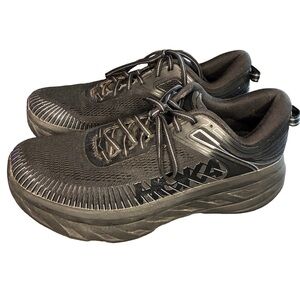Hoka Bondi 7 Women’s Sneakers – Size 9.5 Triple Black